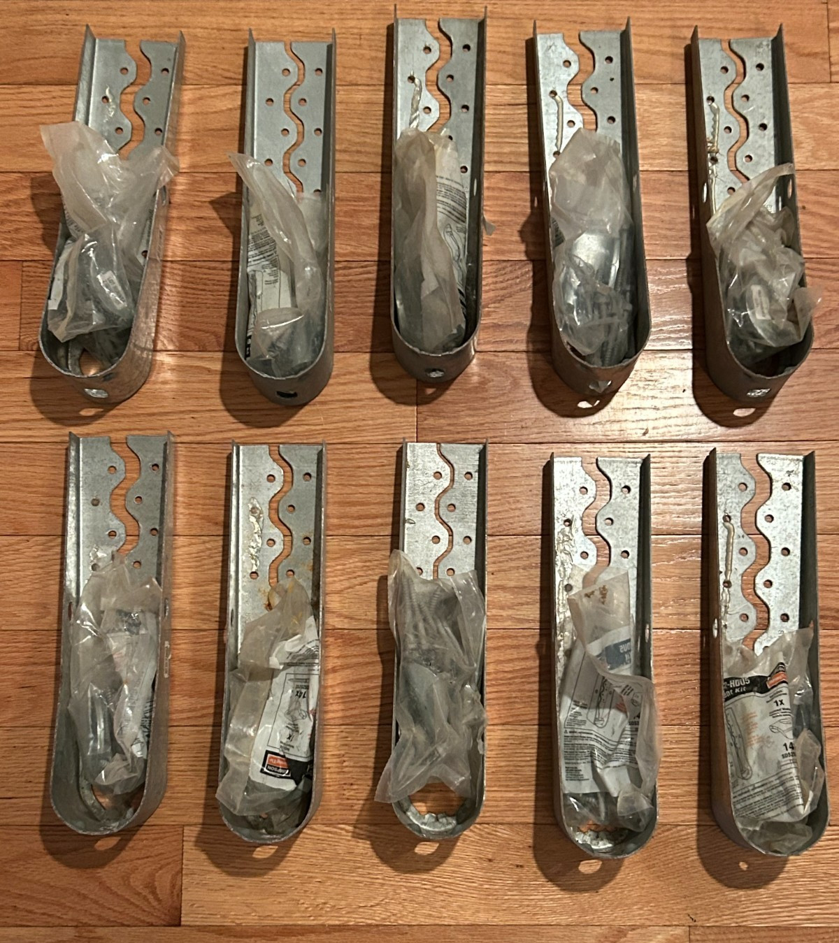 Simpson Strong-Tie HDU5-SDS2.5 Holdown Connector Brackets Set of 10 New