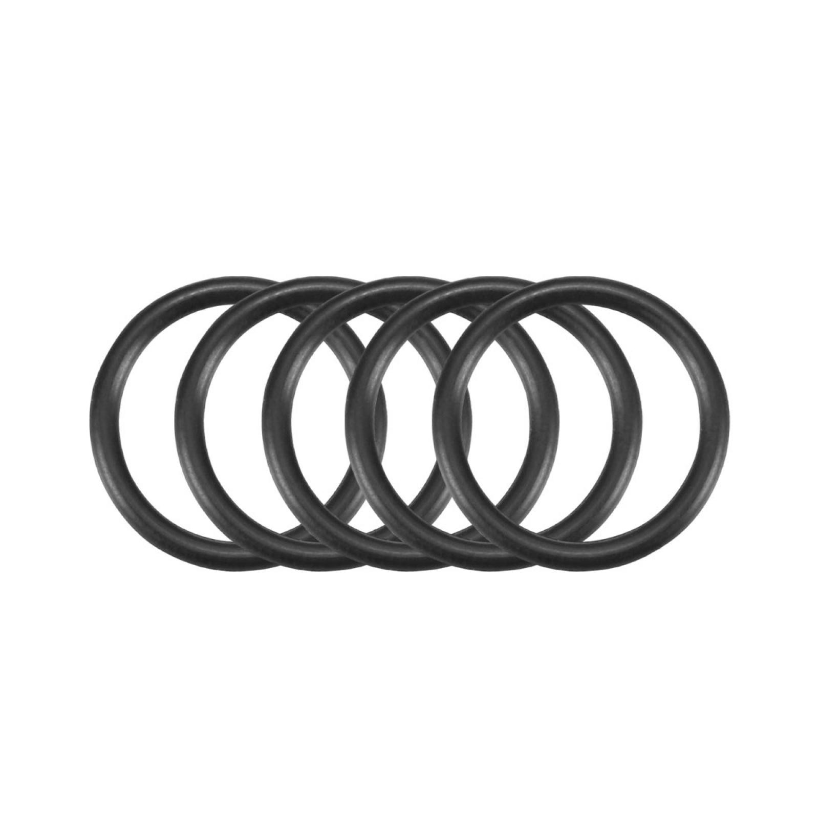 50Pcs Black 15mmx1.5mm Nitrile Rubber O Ring NBR Oil Resistant Sealing Grommets