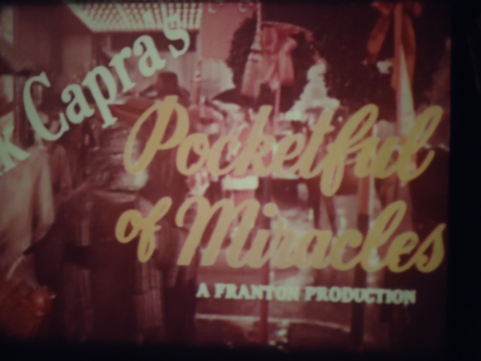 16mm Pocket Full Of Miracles Bette Davis Glenn Ford  Hope Lange Peter Falk