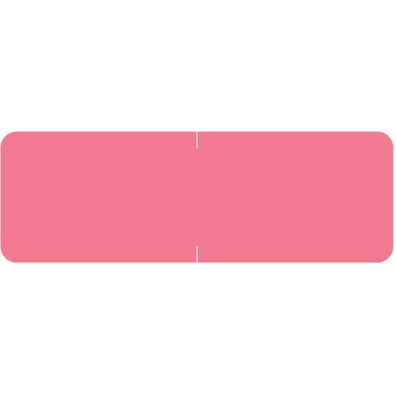 Barkley Compatible Solid Pink Labels, Laminated Stock, 1/2" X 1-1/2" Individual