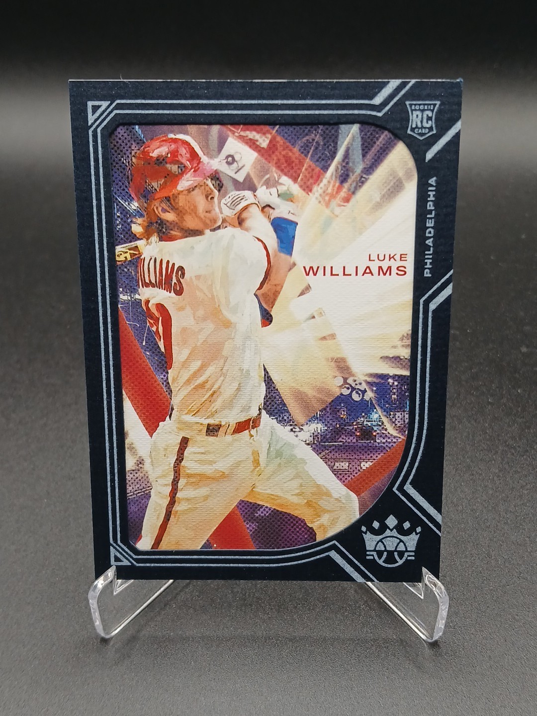 Luka Williams Rookie RC Blue Frame 2022 Diamond Kings - MLB Atlanta Braves