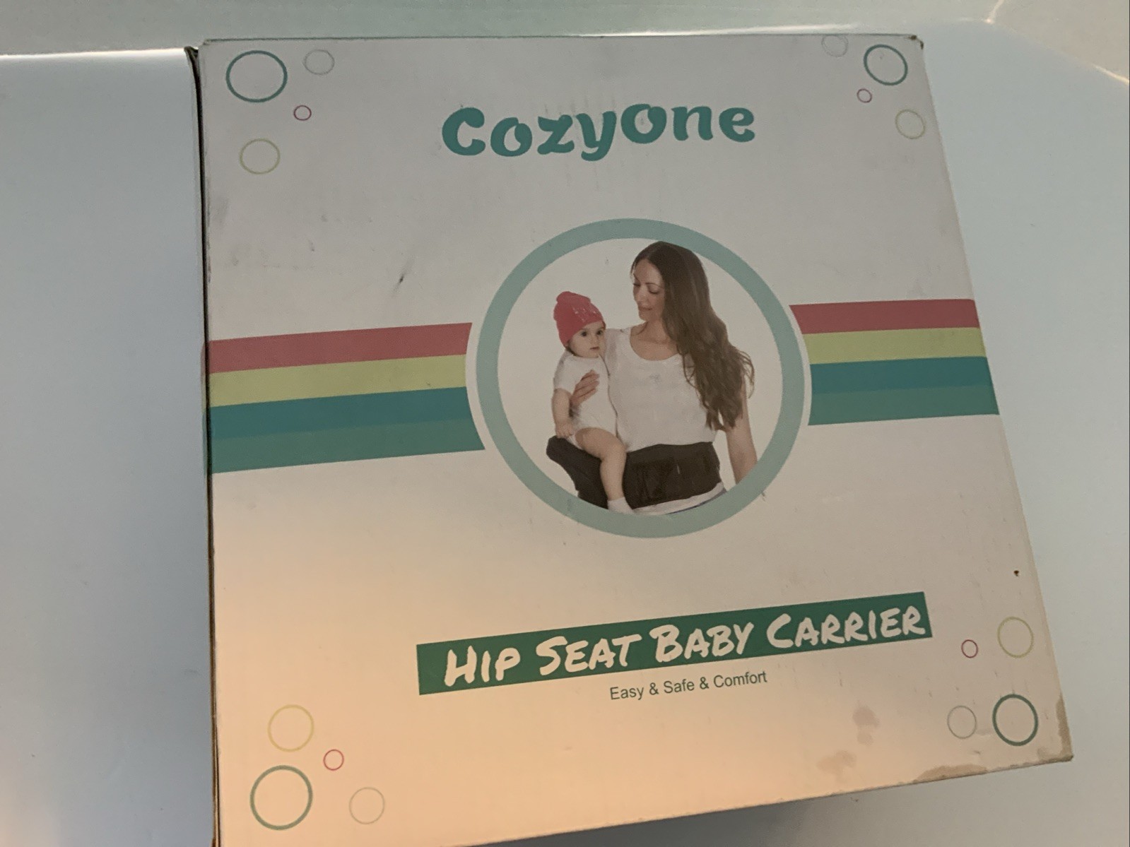 Cozy one Hip Seat Baby Carrier Black - NEW in OPEN BOX