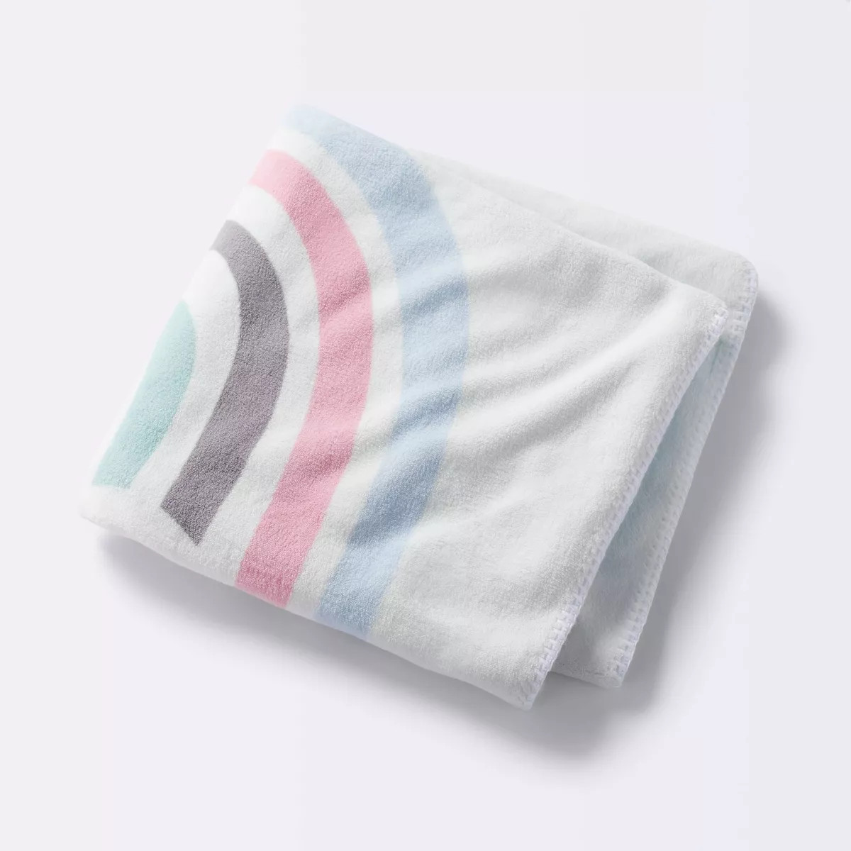 Plush Baby Blanket Rainbow and Stars - Cloud Island™