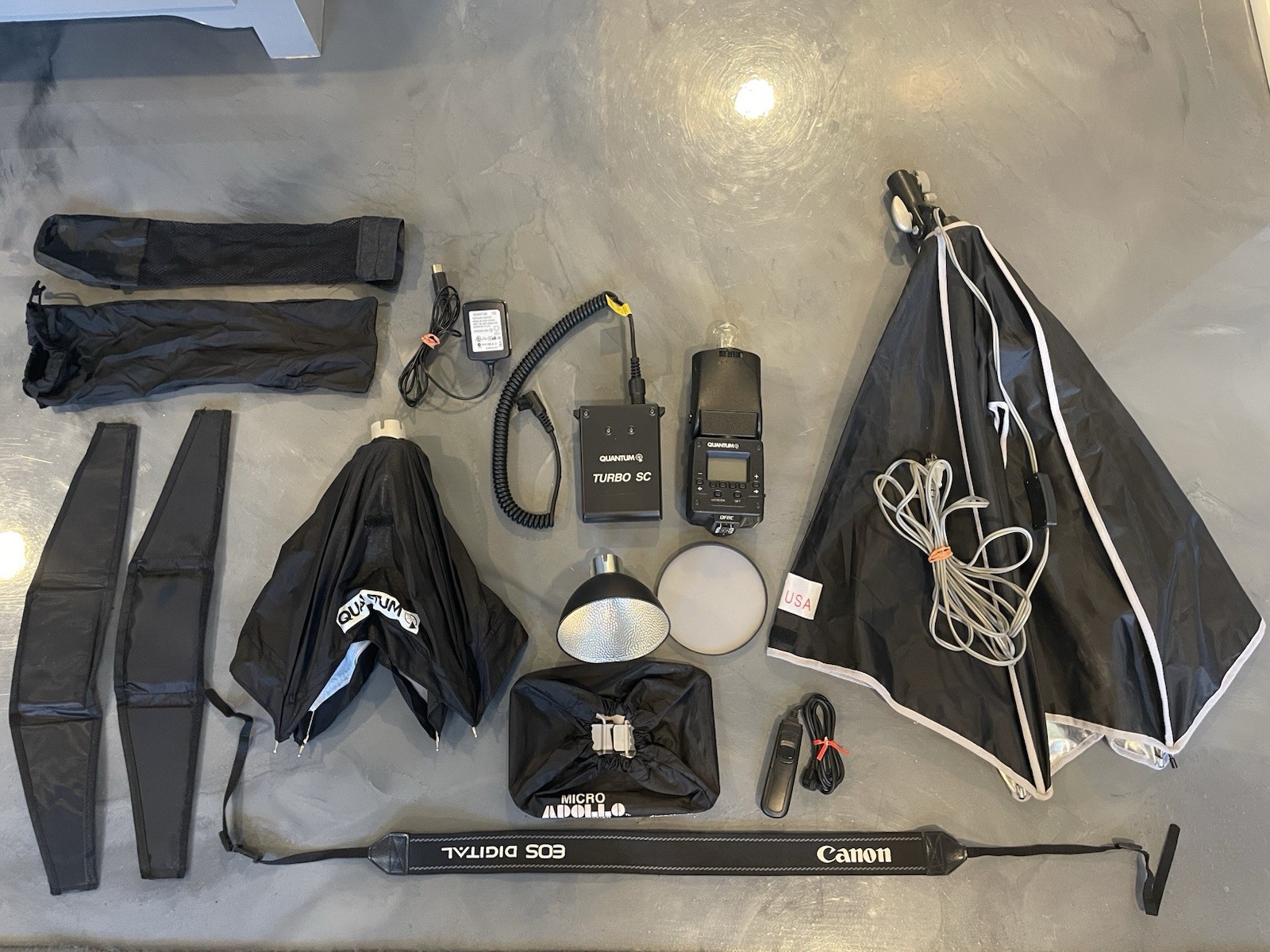 Quantum QF8C QFlash Trio Turbo3 Battery Huge Lot Accessories Tested Working