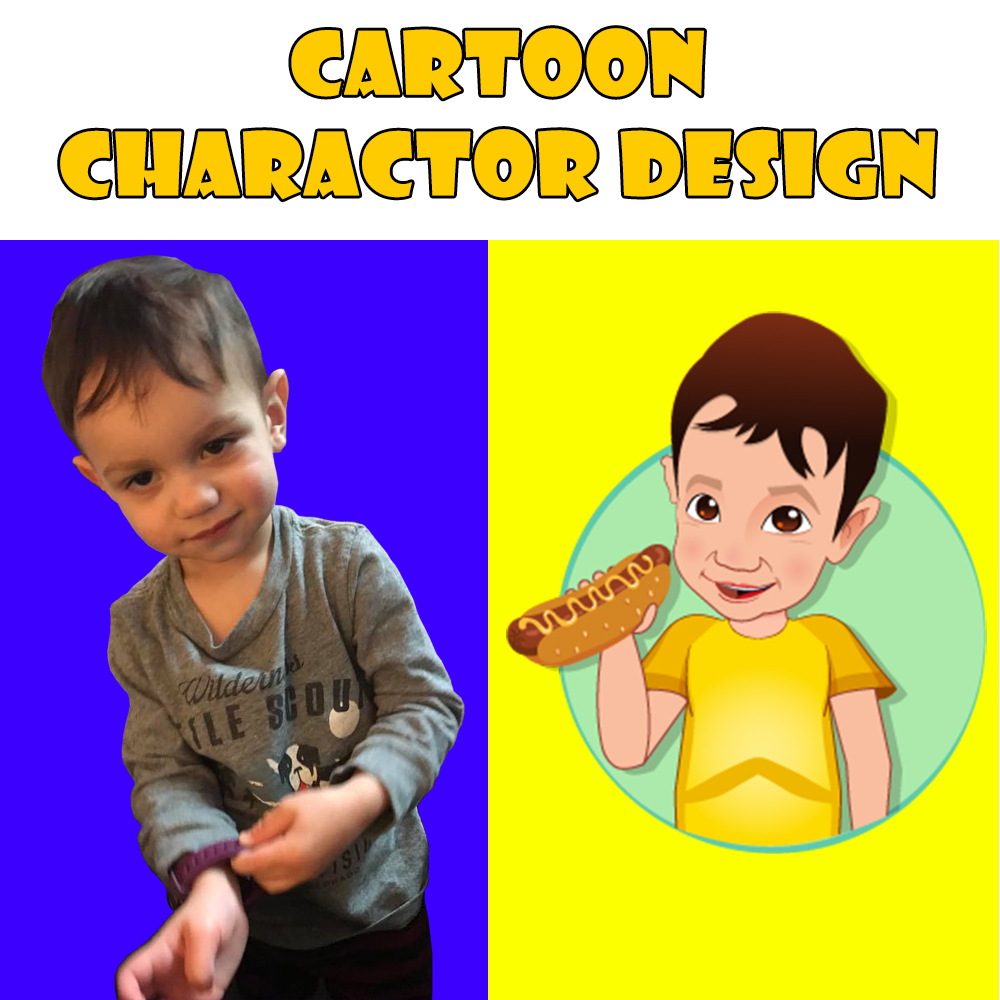 PROFESSIONAL Cartoon Charactor Logo Design