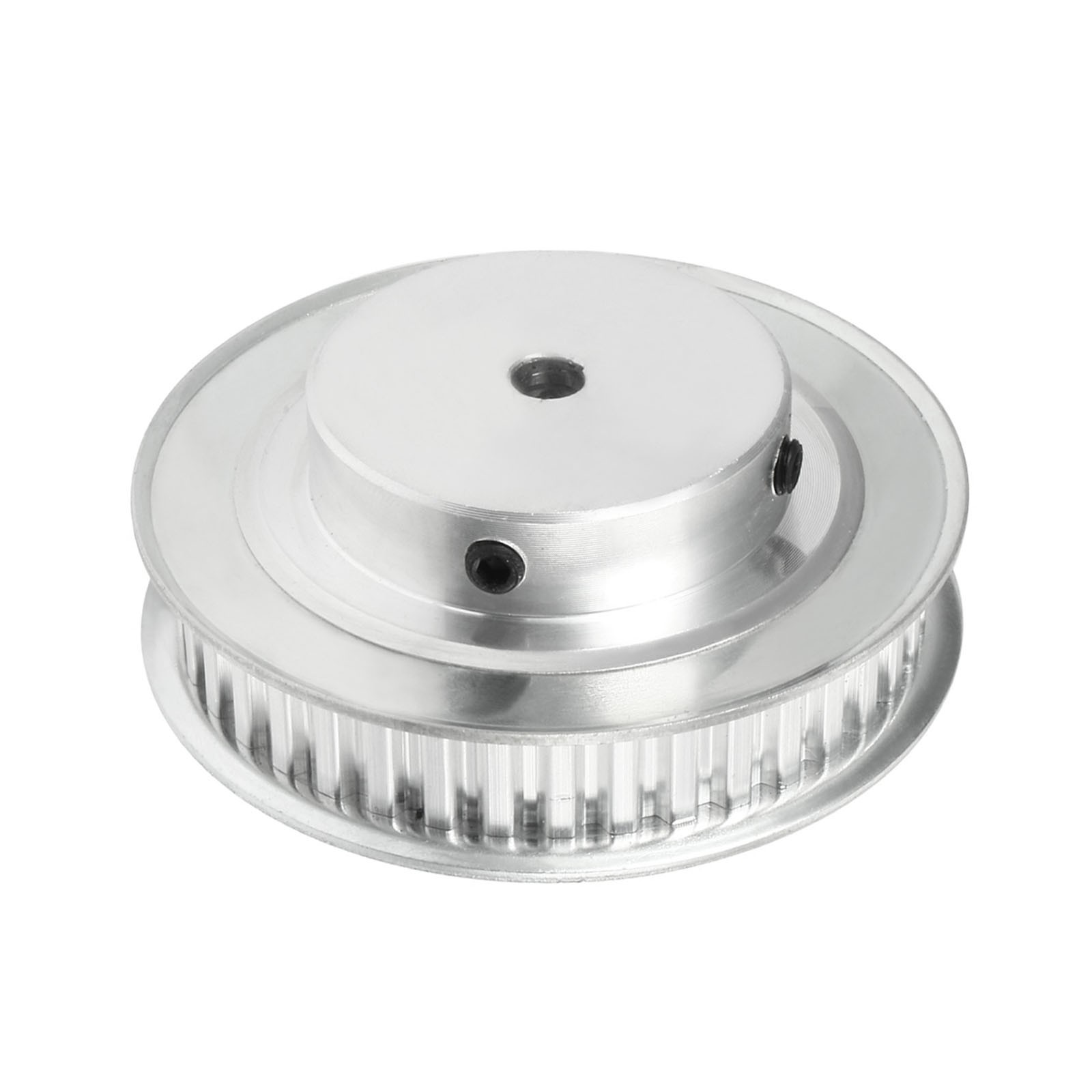 Timing Pulley Aluminium Synchronous Wheels 40 Teeth 6.35mm Bore/Silver Tone