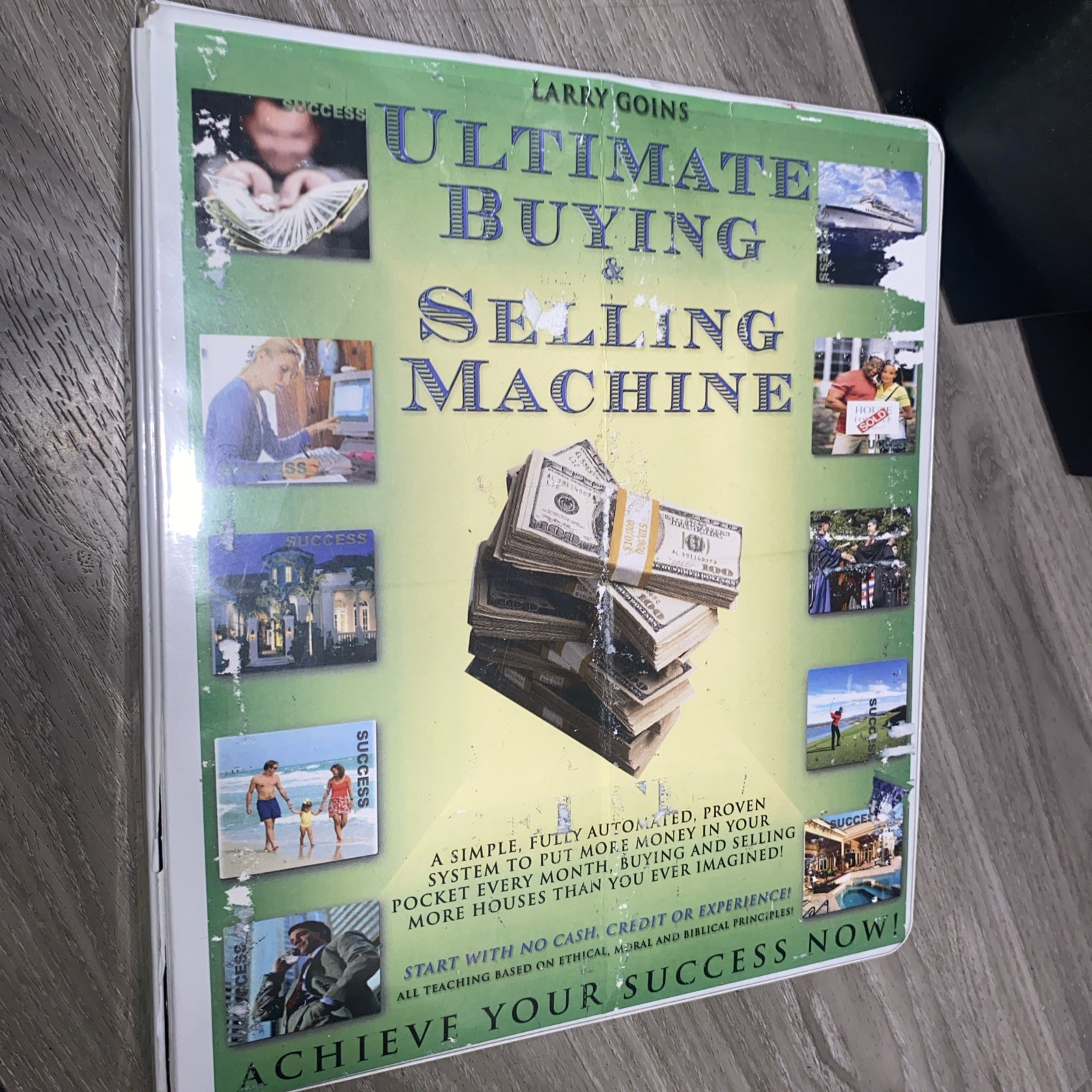 Ultimate Buying Selling Machine by Larry Goins Binder