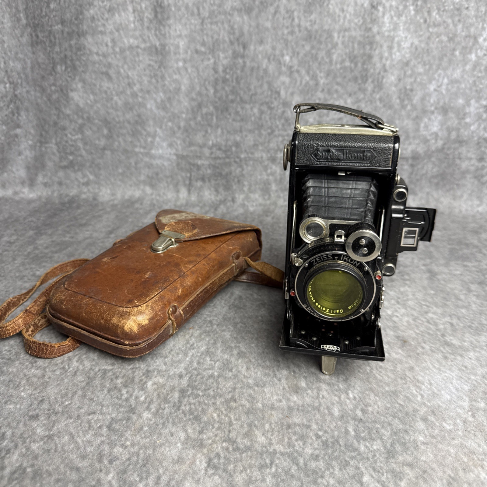 Zeiss Ikon Super Ikonta 530/2 6x9cm Folding Camera Set Untested