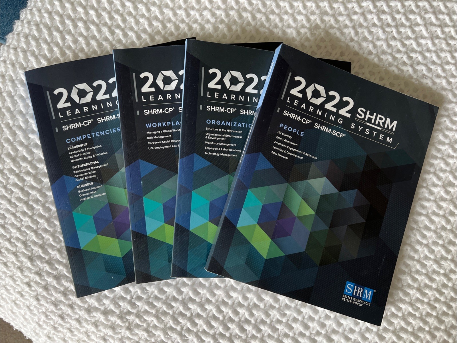 SHRM Learning System Books 2022 SHRM-SCP & SHRM-CP