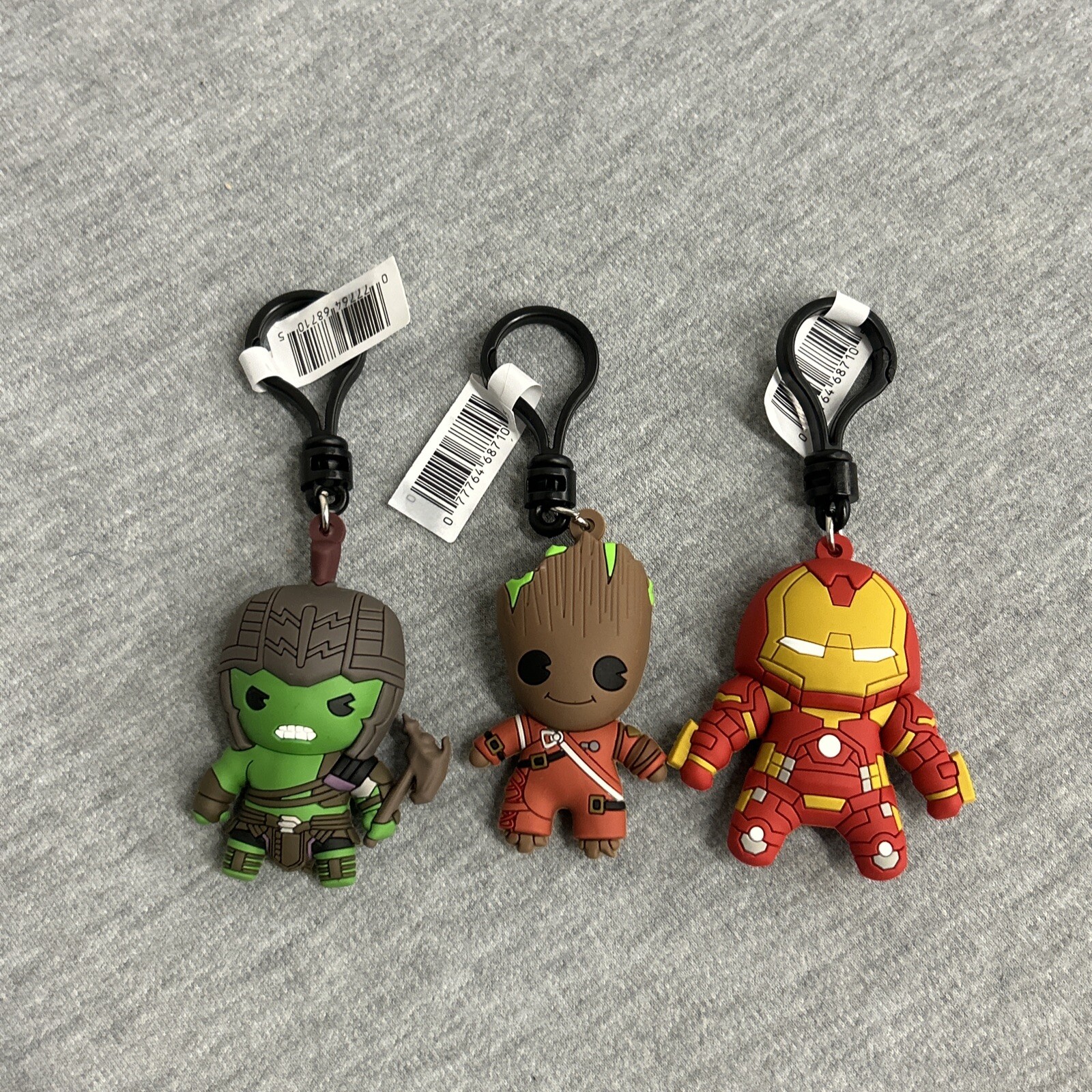 Marvel The Infinity Saga Collectors Bag Clip Iron Man Hulk Groot