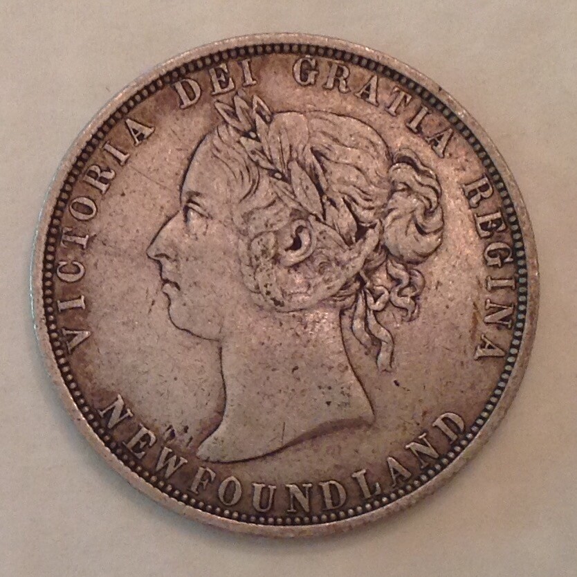 Canada 1882 H Newfoundland 50 Cents Victoria