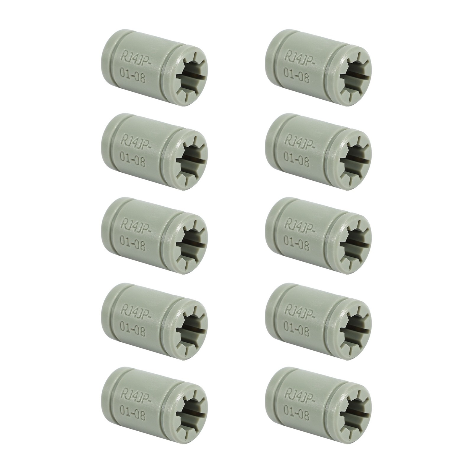 10Pcs Plastic 8 mm Linear  Bearing Same As Rj4Jp-01-08  Bearing for  A83754