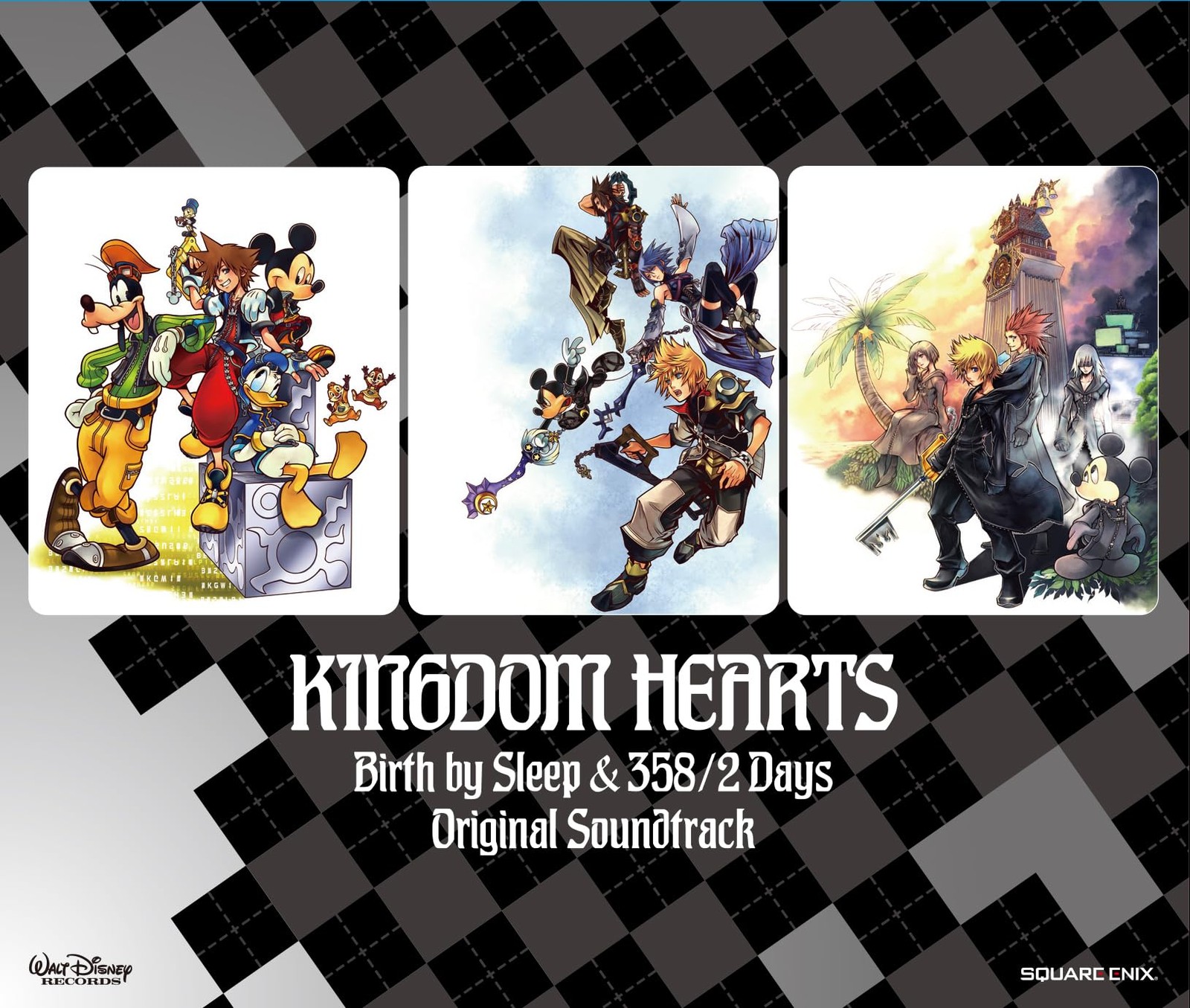 KINGDOM HEARTS Birth by Sleep & 358/2 Days Original Soundtrack book form JP