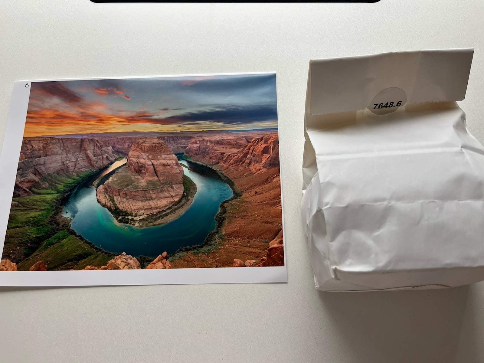 500 Piece Horseshoe Bend Glen Canyon Arizona Jigsaw Puzzle NEW Scenic Landscape