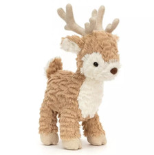 Adorable Mitzi Cute Reindeer Soft Plush Toy Jelly Deer Animal Gift Toy NWT