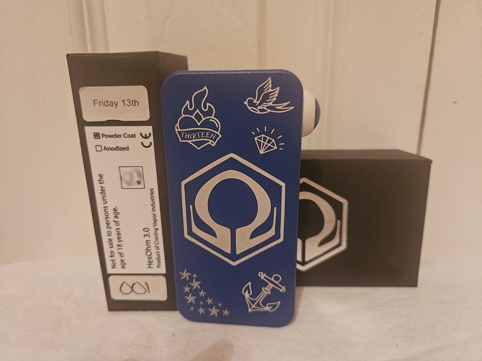 Hexohm 3.0 100 Blue Powder Coat Friday The 13th #001
