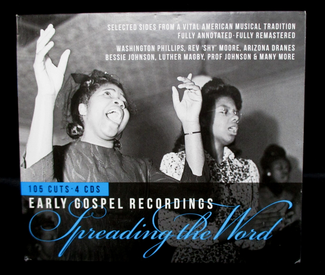 Early Gospel Recordings, Various, 4-CD's, JSP UK Import (2019) Never Played Mint