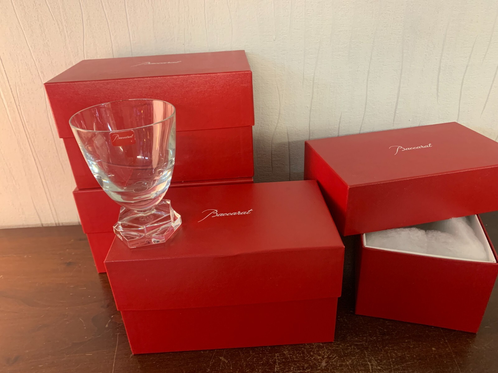 5 Abysse Model Glasses In Baccarat Crystal (Price Per Unit)