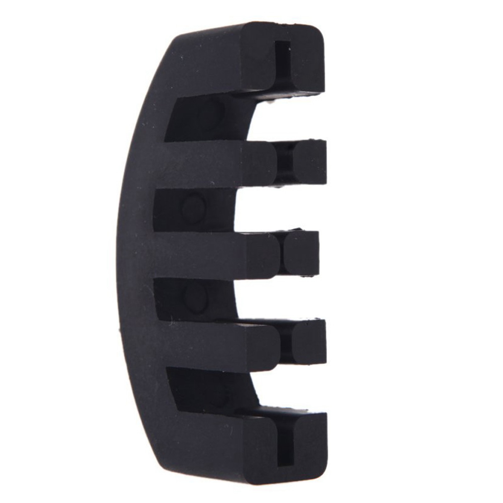 3X Rubber Mute  4/4  Fiddle Slight Practice Black D9Q21520