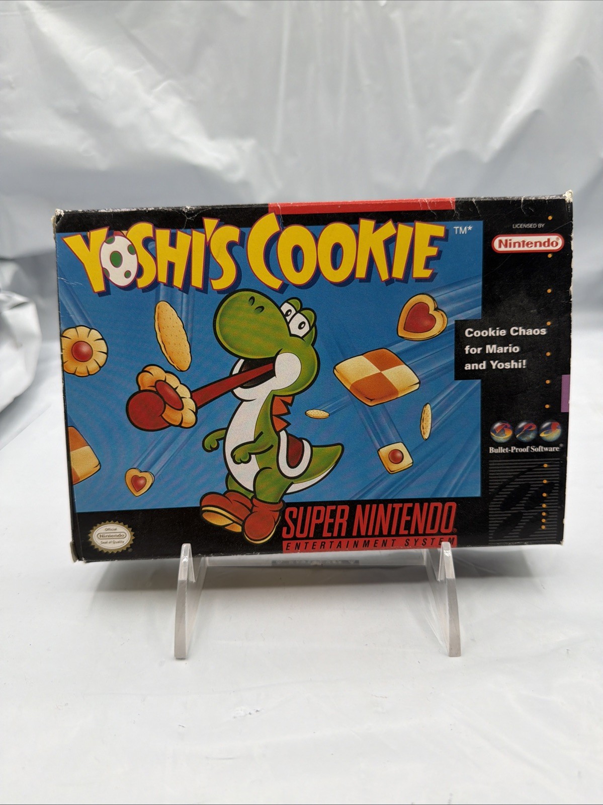 Yoshi's Cookie Super Nintendo SNES Box Only