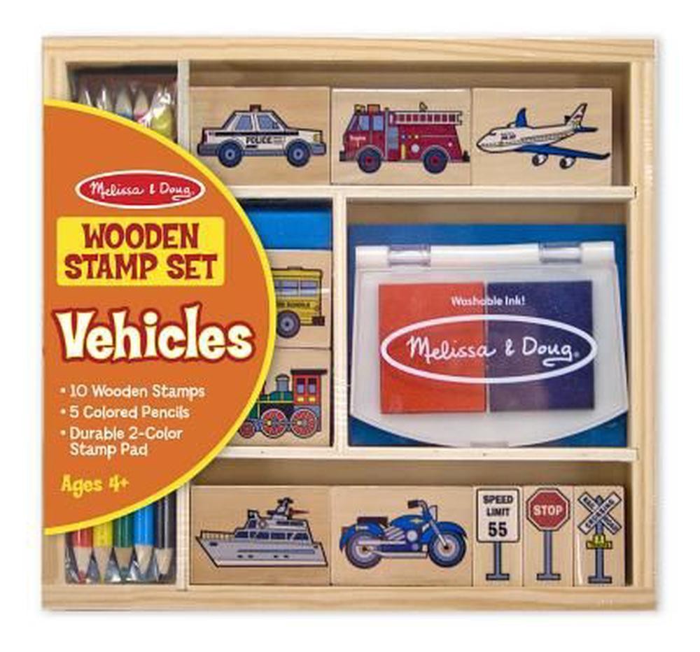 Vehicle Stamp Set - Melissa & Doug