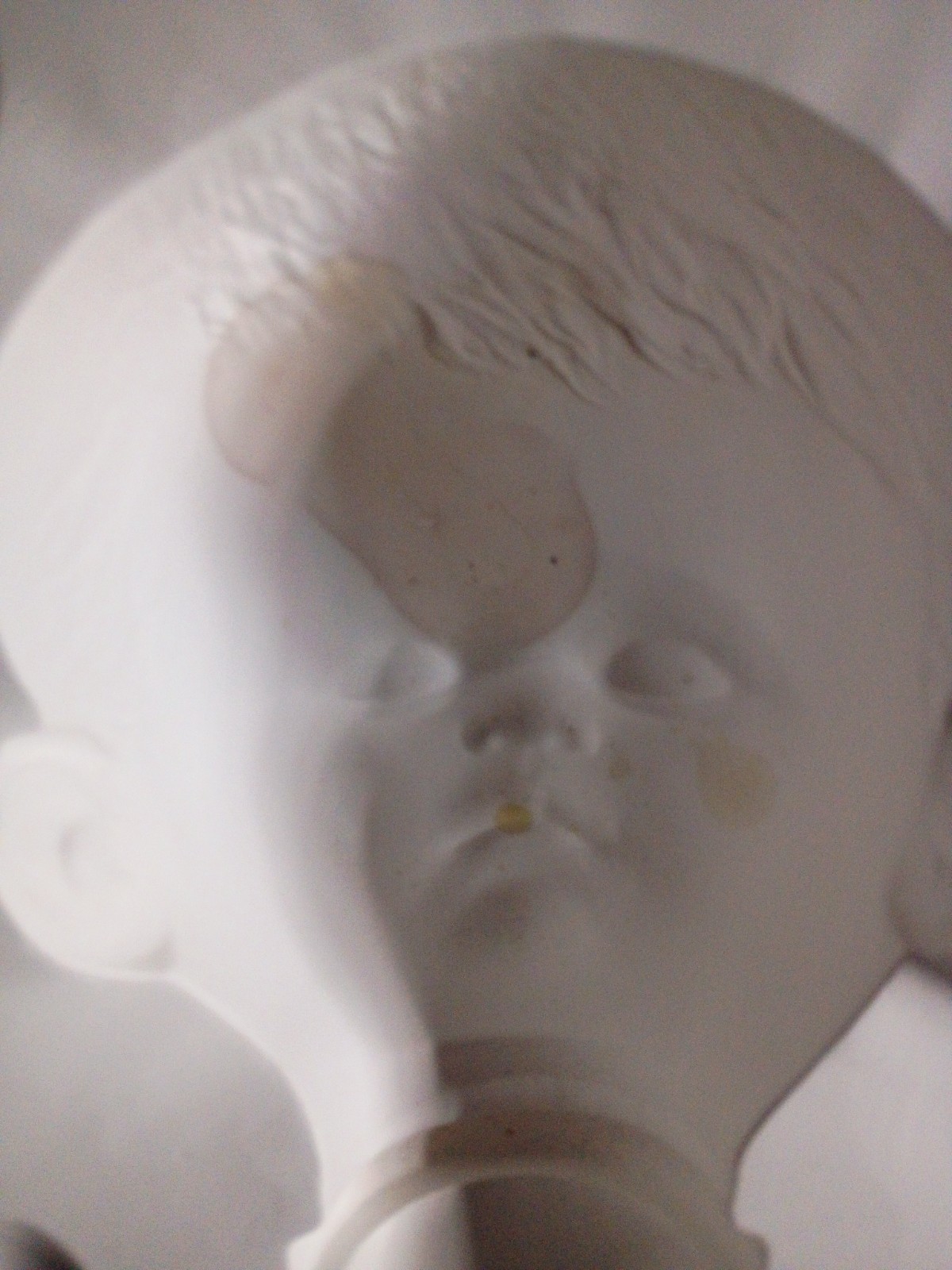 Vintage Albertas Molds Boy Doll Head Ceramic Mold # 913 Casting Mold Hobby