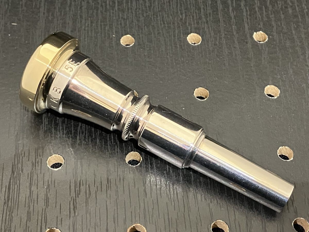 CKB 5E Trumpet Mouthpiece Gold Plated