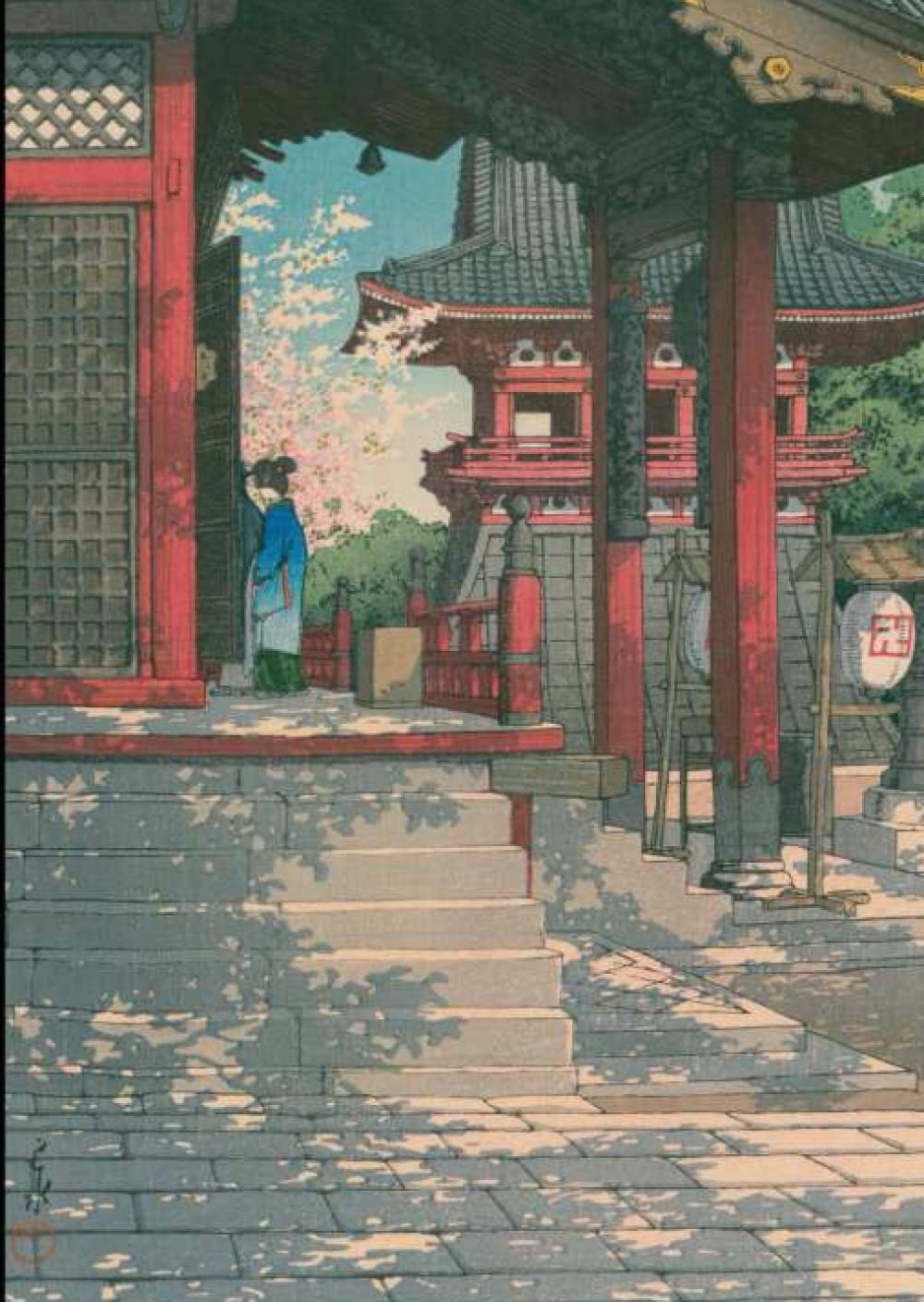 Japanese Traditional Design Notebook 6mm Kawase Hasui 10