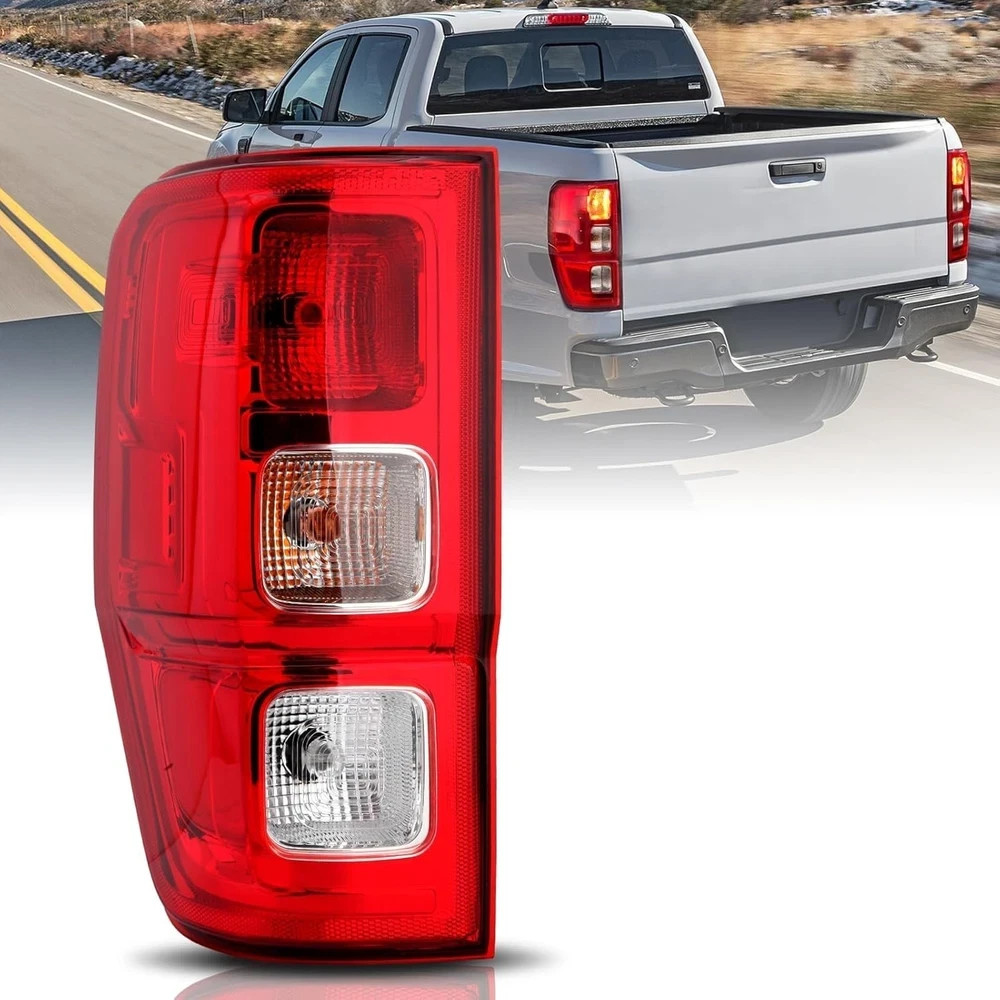 Tail Light Assembly Compatible with 2019 2020 2021 2022 2023 Ford Ranger Halogen