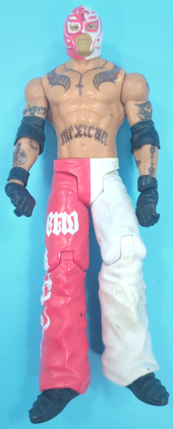 WWE Rey Mysterio 2011 Mattel 6.75" Action Figure 619 Gear