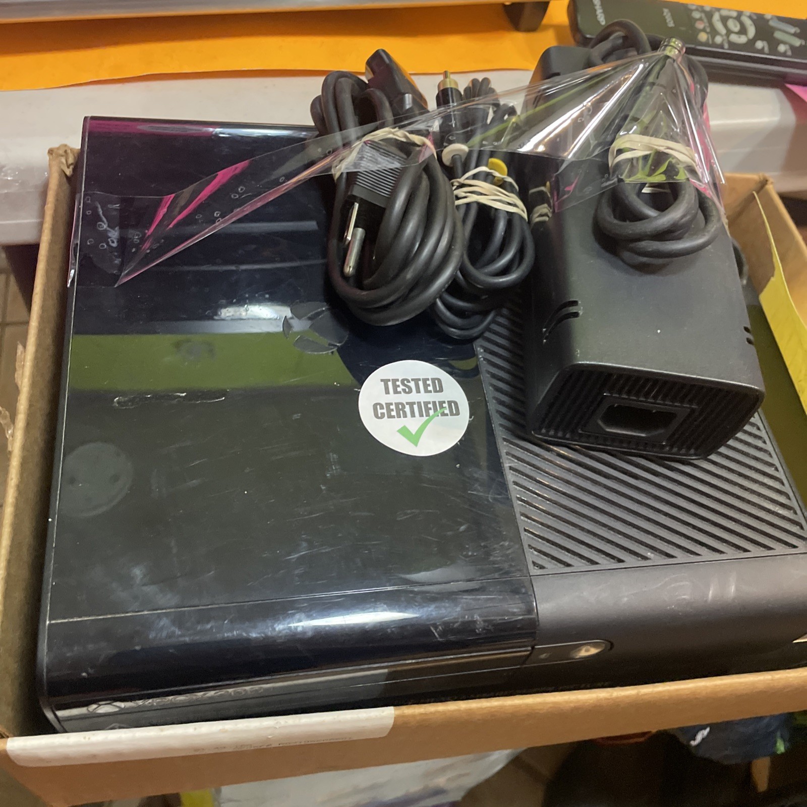 Xbox 360 Power Plug & Audio 