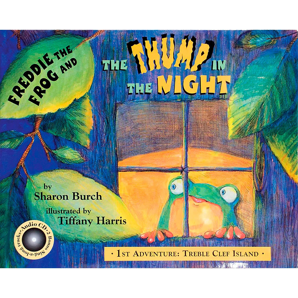 Hal Leonard Freddie Frog Thump In The Night Bk/CD 1st Adv Treble Clef Island