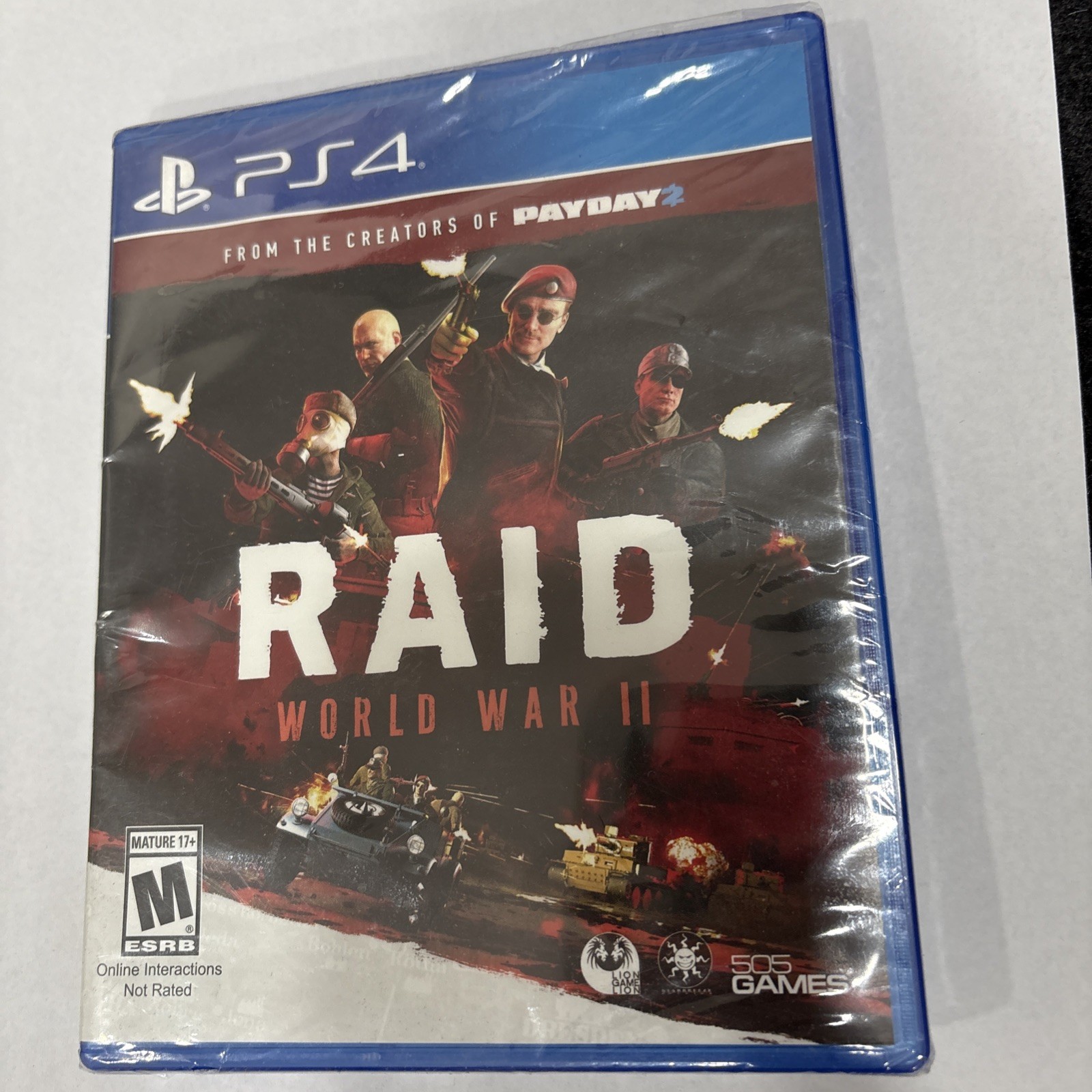 2017 RAID: World War II 2 Framed Print Ad/Poster PS4 Xbox One Video Game Art