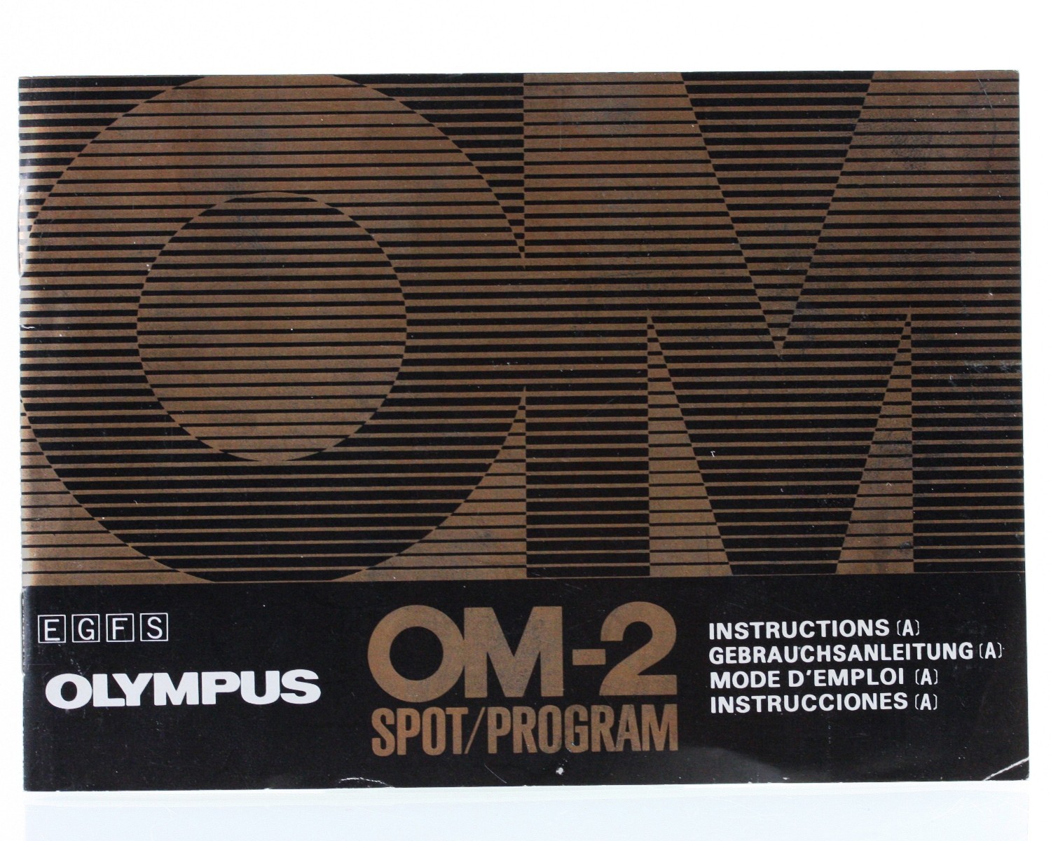 Manual Olympus OM-2 Om 2 OM2 Spot Programme Instruction