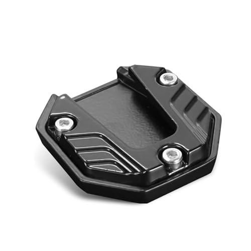 Motorcycle Kickstand Pad, Anti-slip Side Parking Stand Plate, Enlarged Bottom 