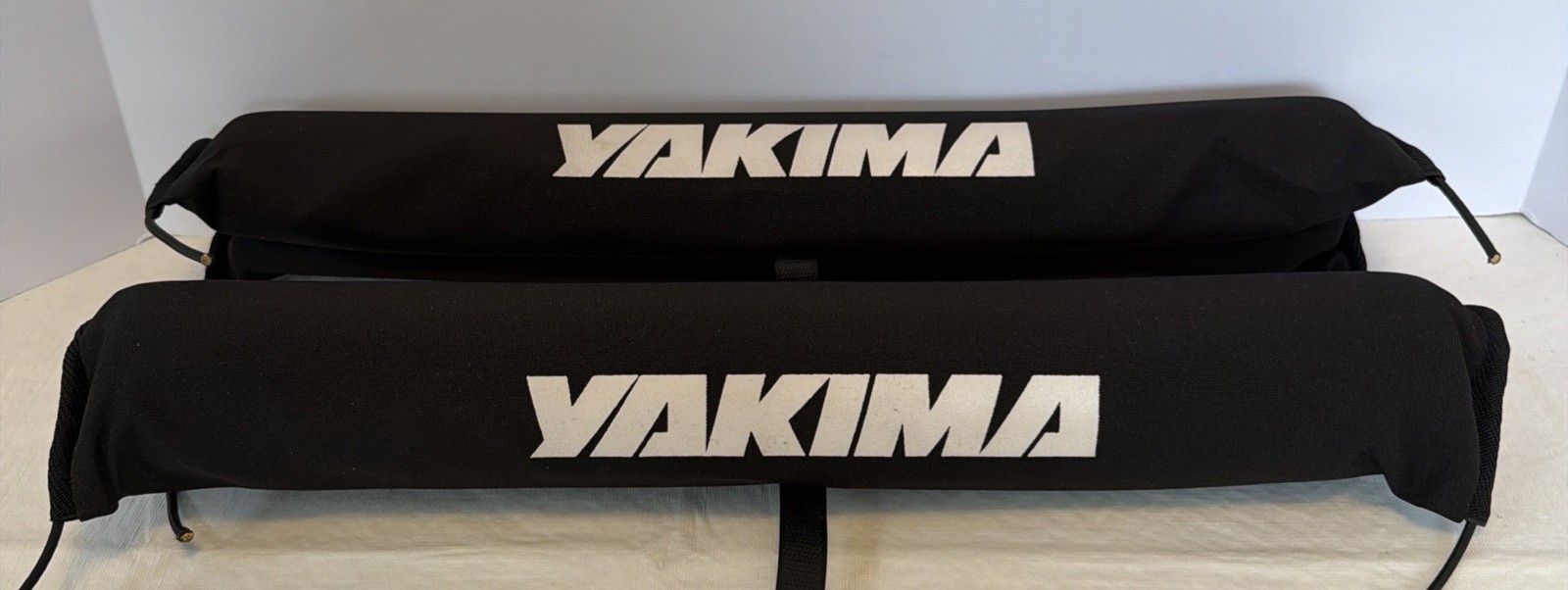 Yakima 20 inch Crossbar Pads Roof Rack Bike Surf Kayak 04008