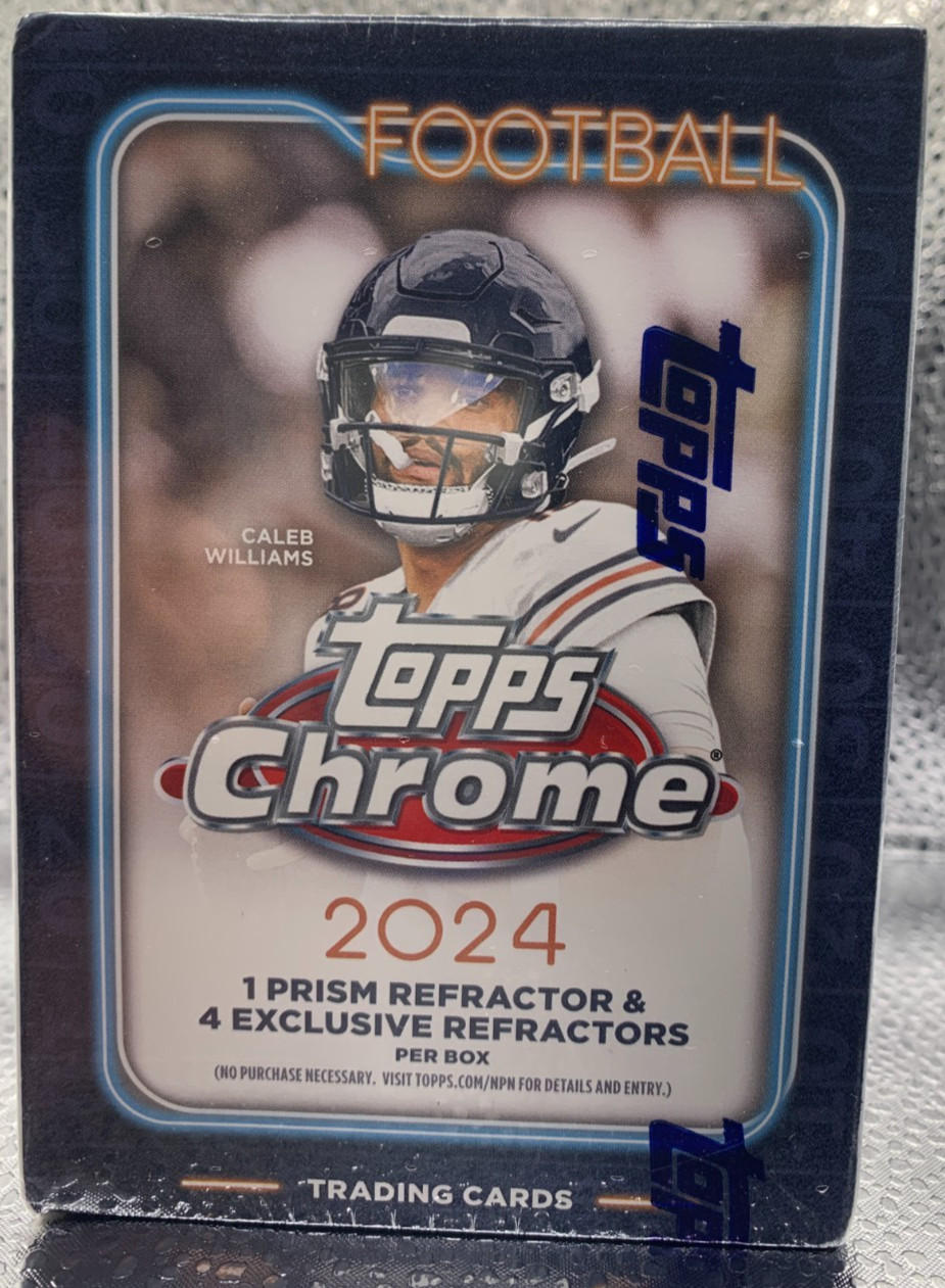 2024 Topps Chrome Football Blaster Box