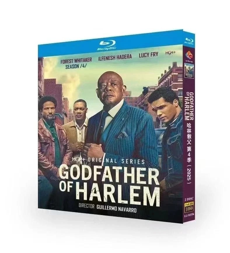Godfather of Harlem Season 4‎ (2025) 2-Disc New Sealed Box Set