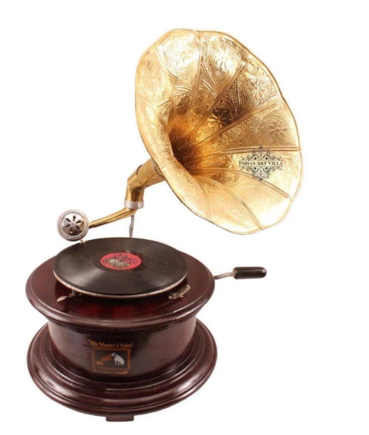 His Master’s Voice circular grammaphone