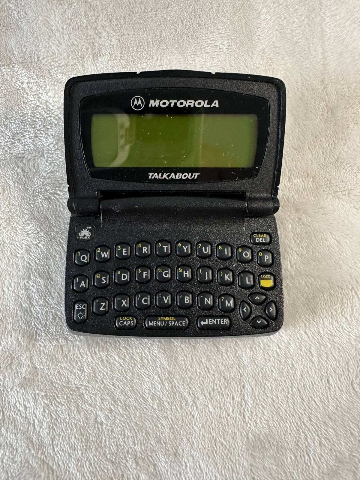 Motorola "TALKABOUT" Full Keyboard Pager 