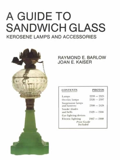 Sandwich Glass Lamp Collector Reference Kerosene, Oil, Pattern Glass, EAPG 