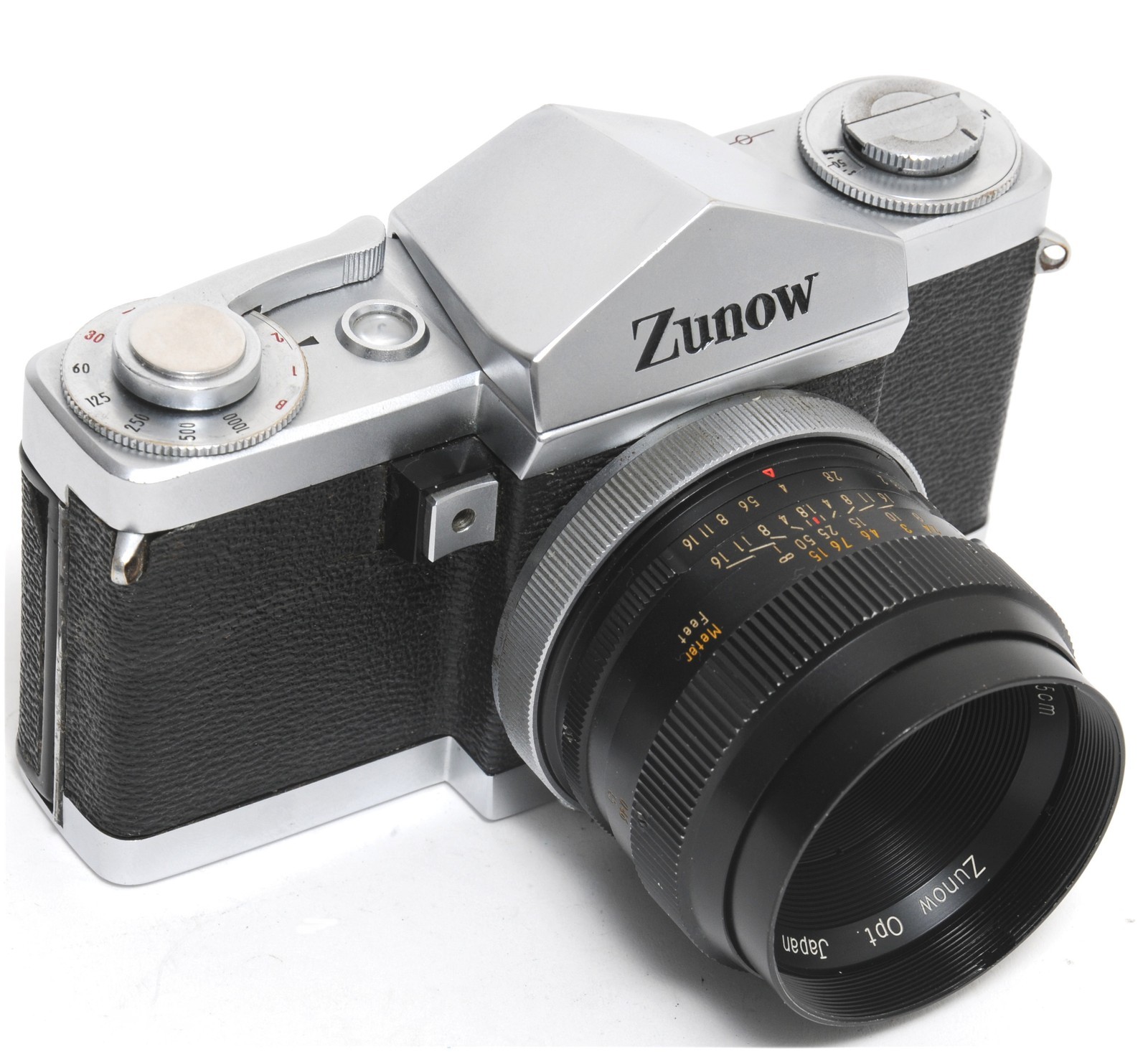 @ Zunow Zunowflex SLR Camera with 1.8/5cm Zunow Lens fully working