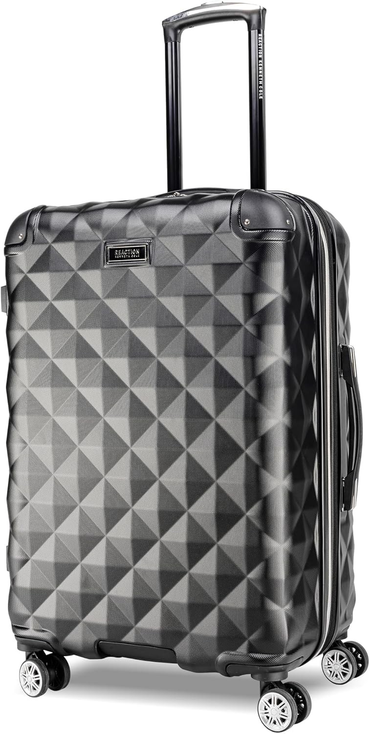 Kenneth Cole REACTION Diamond Tower Hardside 8-Wheel Spinner Travel Luggage 24"