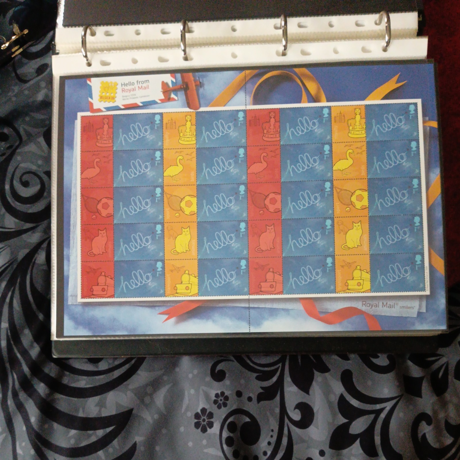 LS36 QEII GB 2006 hello Beglica Smiler sheet UNMOUNTED MINT/MNH Royal Mail