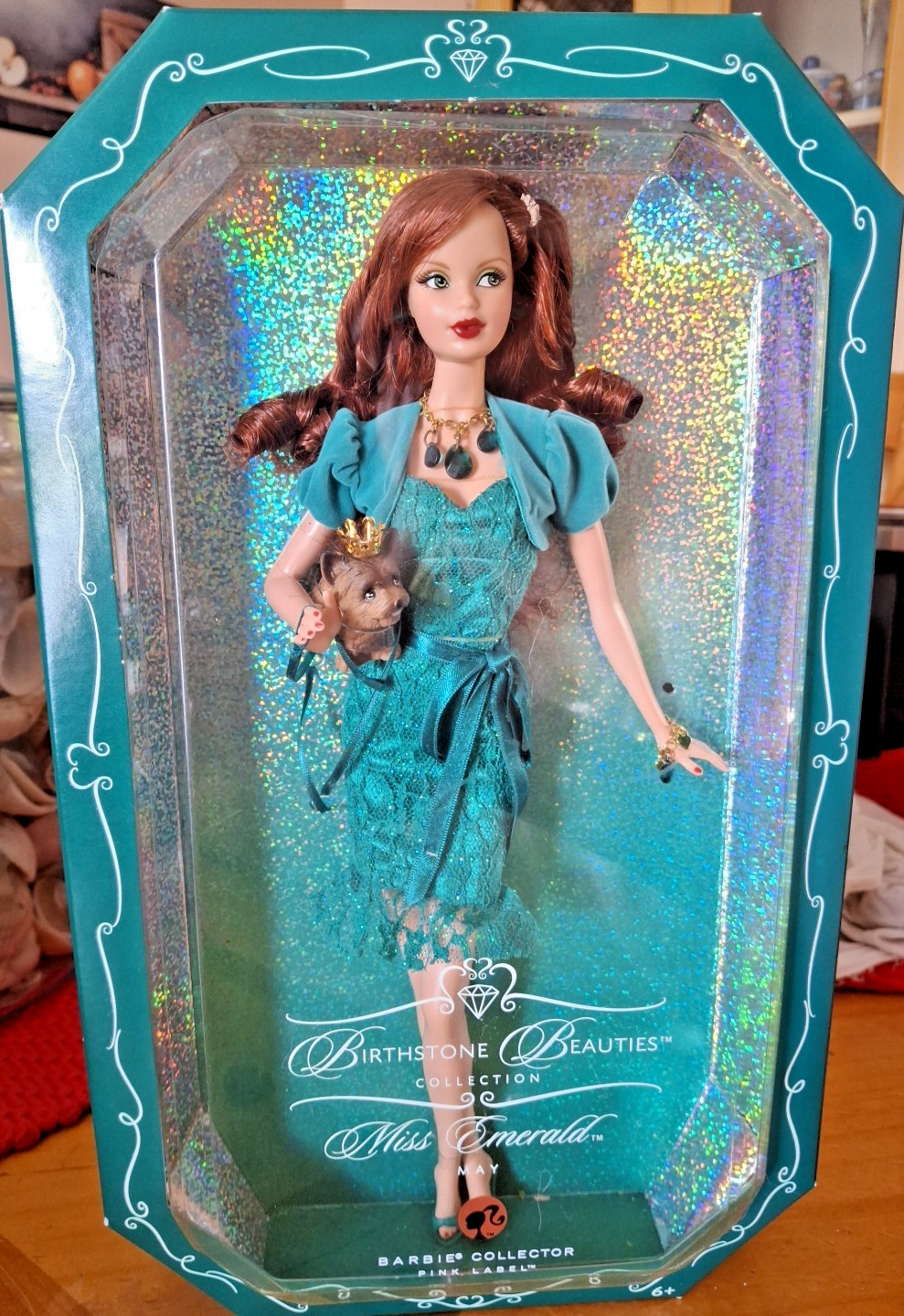 Barbie Birthstone Beauties Collection Miss Emerald May K8694 NRFB