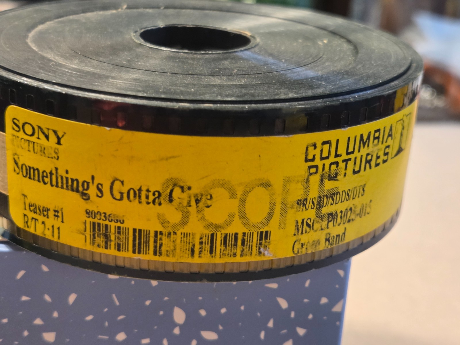 Something's Gotta Give, Teaser #1, Scope, Jack Nicholson, Running Time 2:11