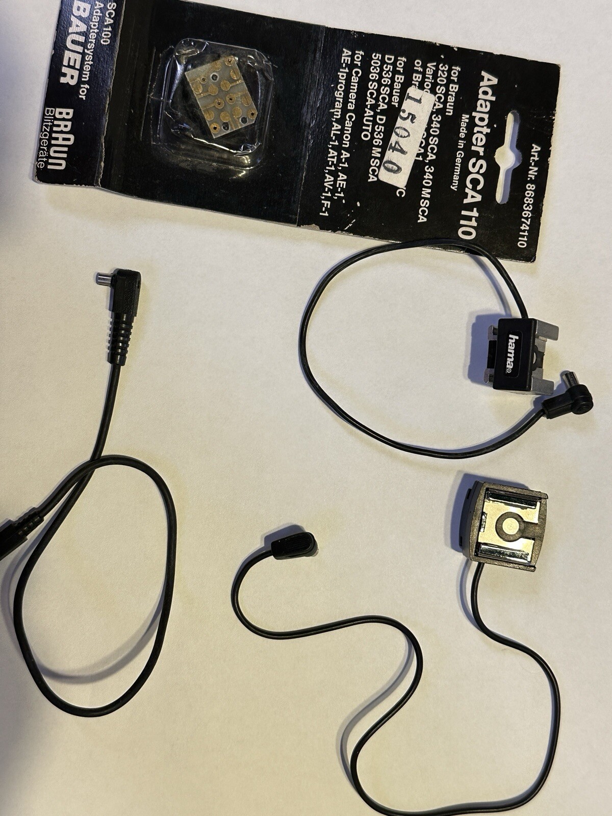 Lot Of Film Camera Cables And Accessories Found In Old Leica Bag