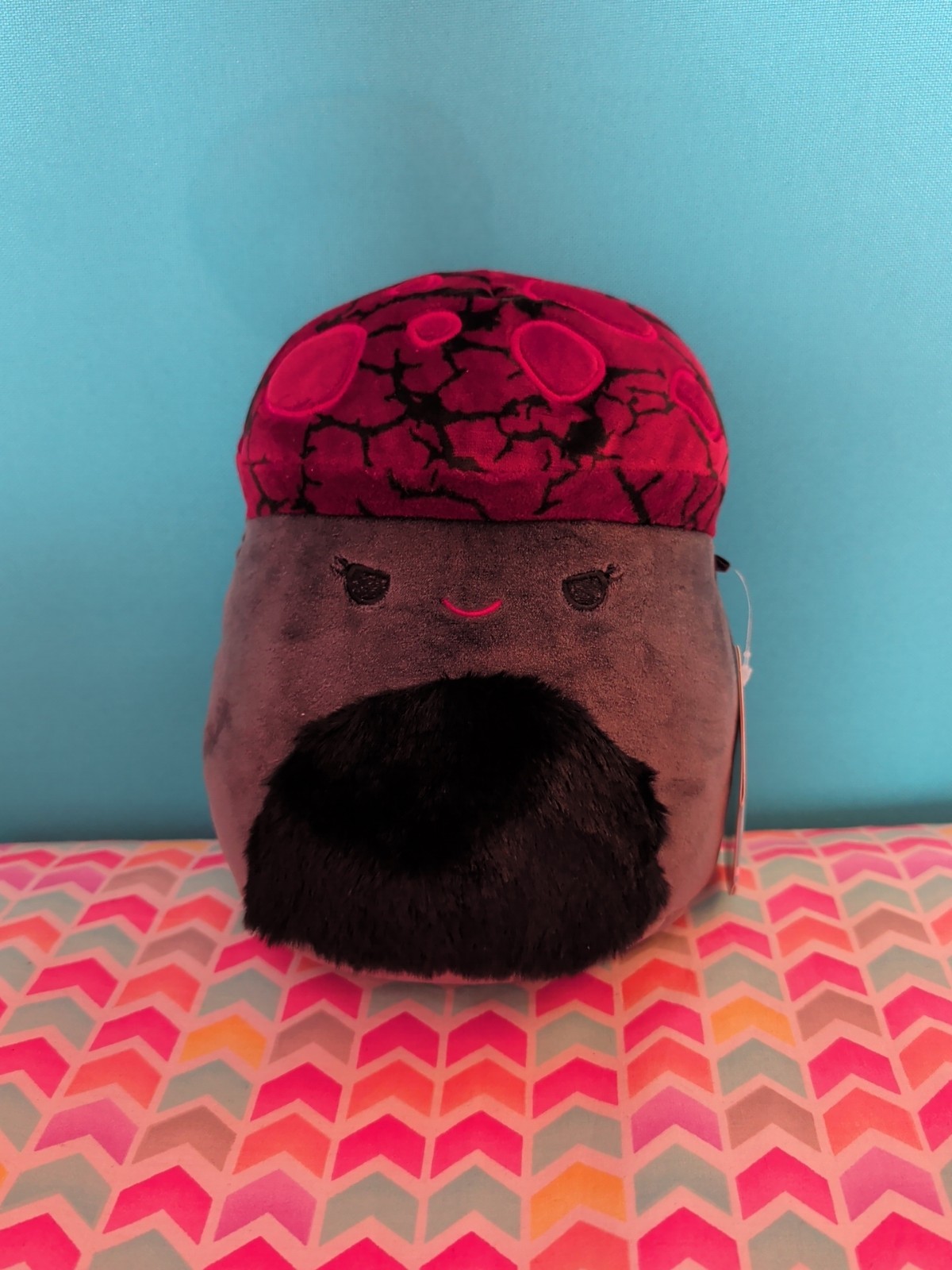 NEW! Squishmallows Gert The Goth Mushroom 8” Plush Jazwares-CUTE!