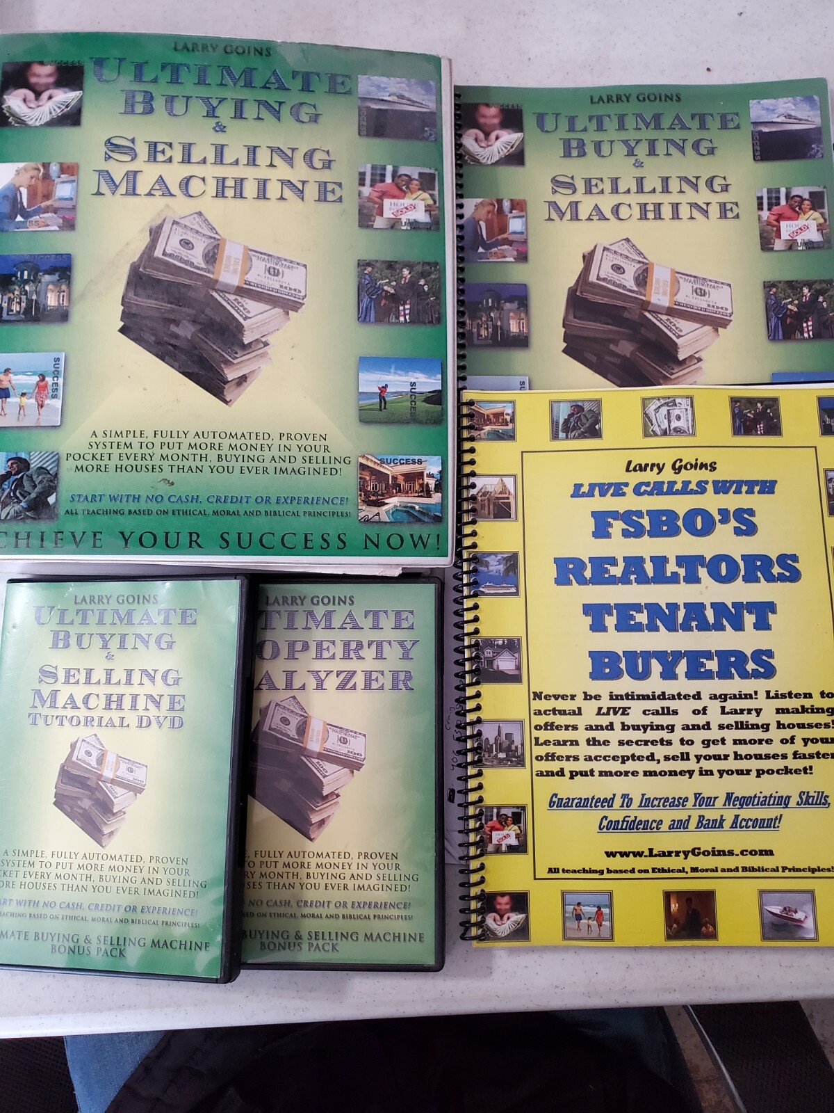 Ultimate Buying & Selling Machine by Larry Goins- Full Real Estate Course