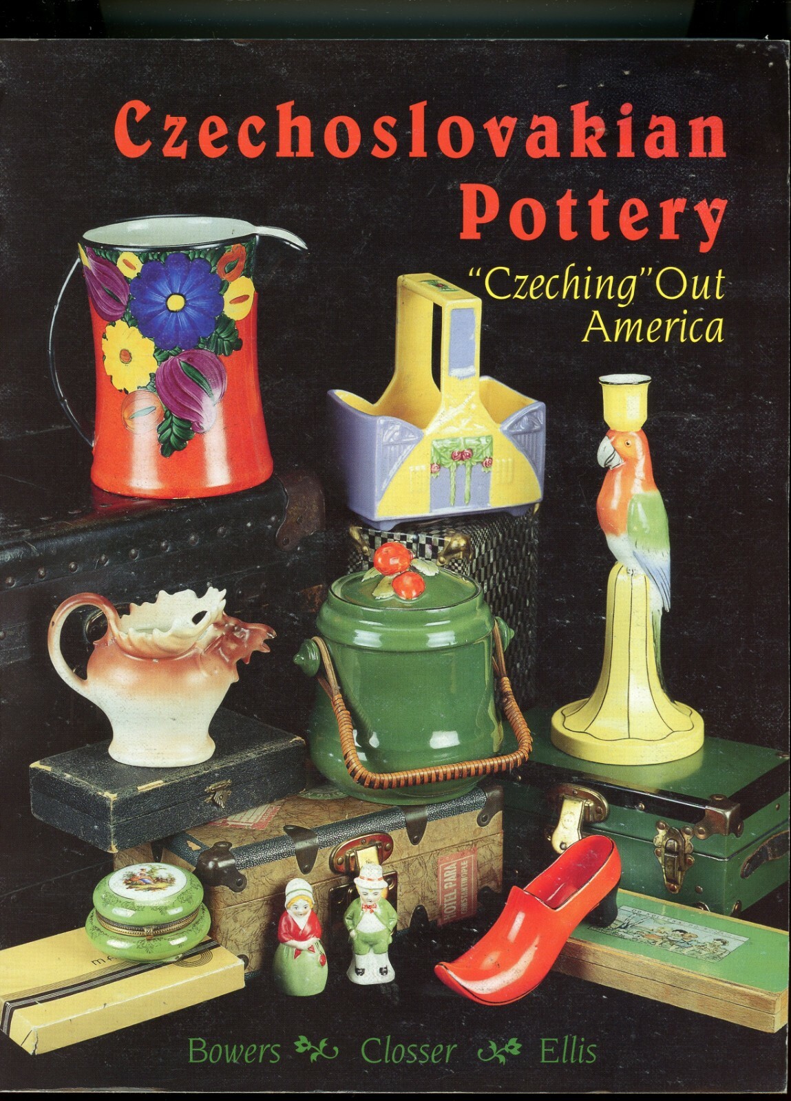 Czechoslovakian Pottery - Patterns Makers Marks / Illustrated Book + Values